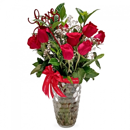 Intensivo Preludio Énfasis Arreglos florales en floreros para regalar - Delivery Lima - Sofiflor